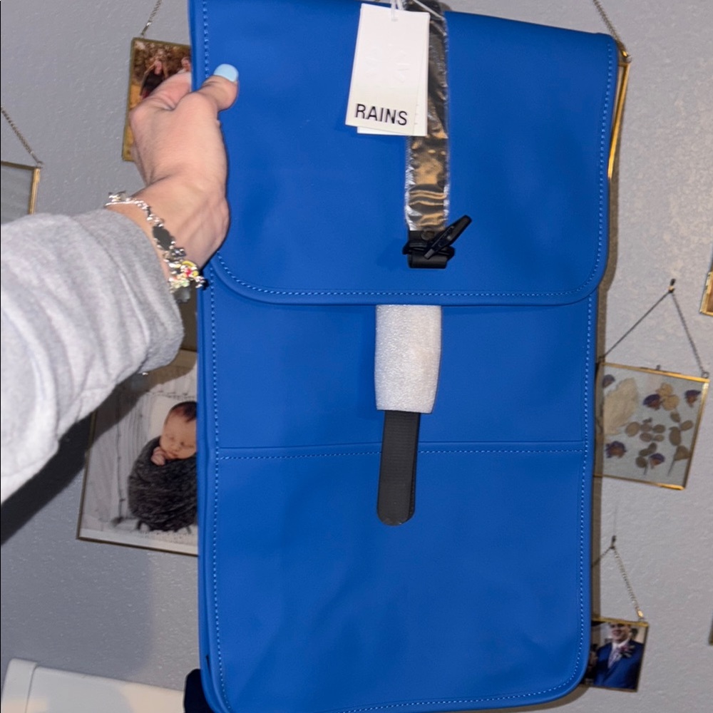 Rains Blue Men's Bag